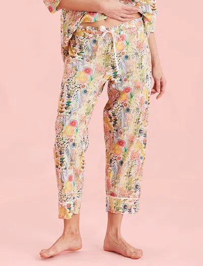Papinelle Tresco Crop Pant In Ecru
