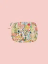 Papinelle Tresco Quilted Medium Cosmetic Bag In Ecru