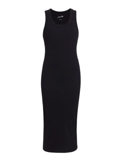 Papinelle Women's Milla Stretch Cotton Midi-dress In Black