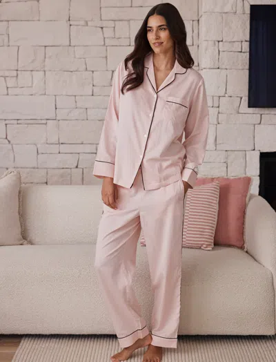 Papinelle Zoe Cotton Pj Set In Pink