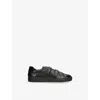 Papouelli Leather Atlas Sneakers In Black