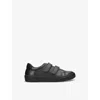 Papouelli Leather Atlas Sneakers In Black