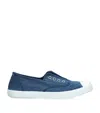 Papouelli Canvas Darcie Slip-on Sneakers In Navy