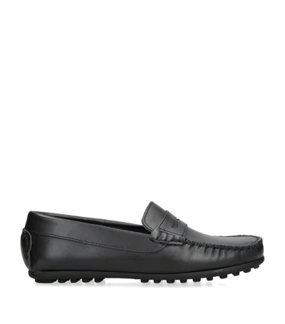 PAPOUELLI LEATHER FELIX LOAFERS
