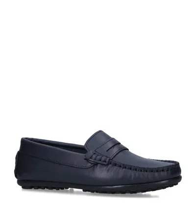 PAPOUELLI LEATHER FELIX LOAFERS