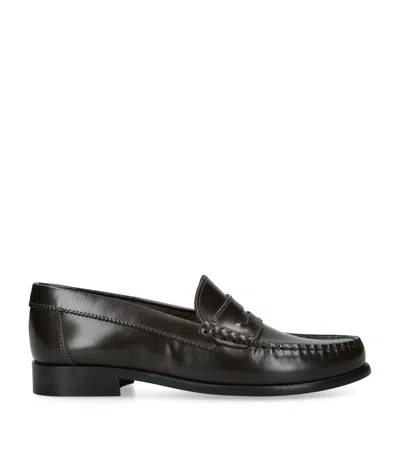 Papouelli Kids' Leather London Loafers