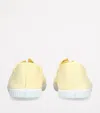 Papouelli Organic Canvas Darcie Sneakers In Yellow