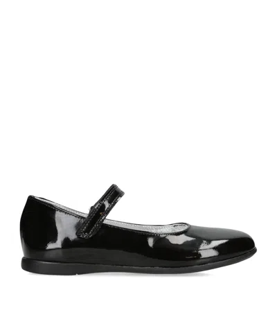 Papouelli Kids' Patent Leather Evie Flats In Black