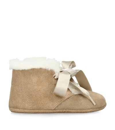 PAPOUELLI SUEDE COCCO BOOTS