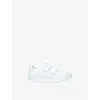 Papouelli Leather Speedy Sneakers In White
