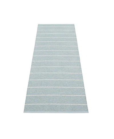 Pappelina Carl Rug, 27 X 72 In Blue