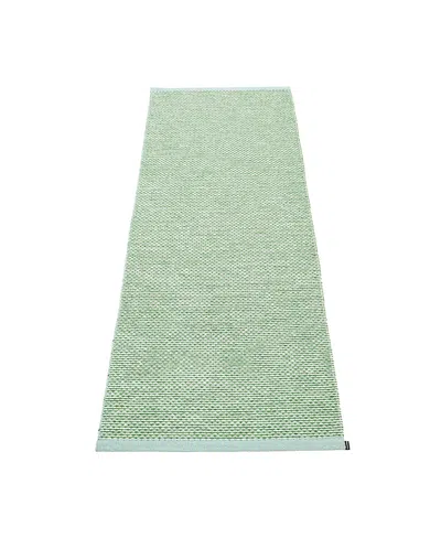 Pappelina Effi Rug, 27 X 78 In Green