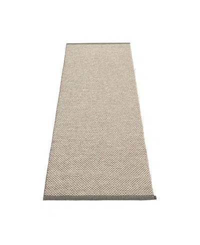 Pappelina Effi Rug, 27 X 78 In Gray