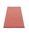 Pappelina Effi Rug, 33 X 63 In Red