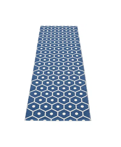 Pappelina Honey Rug In Blue