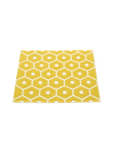 Pappelina Honey Rug In Yellow