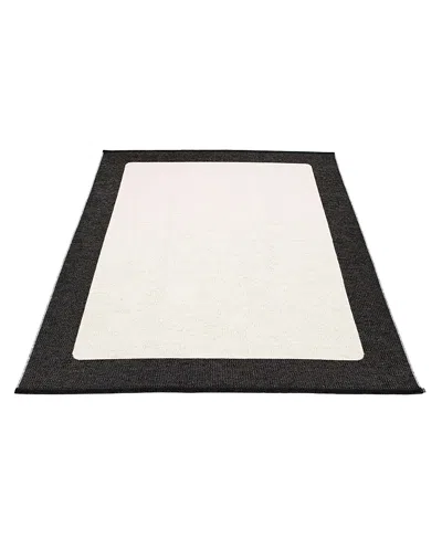Pappelina Ilda Rug, 72" X 102" In Black