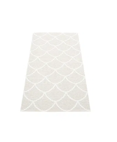 Pappelina Kotte Rug, 2'3" X 5'0" In White