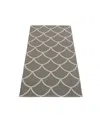 Pappelina Kotte Rug, 2'3" X 5'0" In Gray