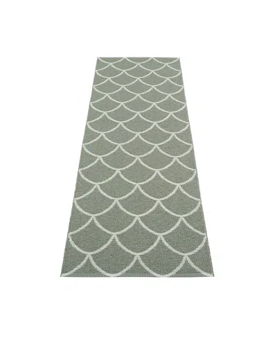 Pappelina Kotte Rug, 2'3" X 7'6" In Green