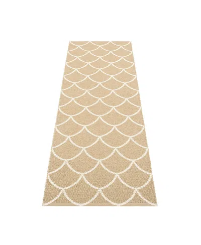 Pappelina Kotte Rug, 2'3" X 7'6" In Brown