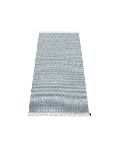 Pappelina Mono Rug, 24 X 60 In Blue