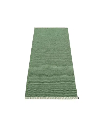 Pappelina Mono Rug, 24 X 60 In Green