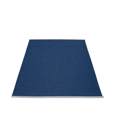 Pappelina Mono Rug, 54 X 78 In Blue