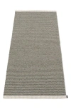 Pappelina Mono Rug In Charcoal