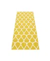 Pappelina Otis Rug, 27 X 78 In Yellow