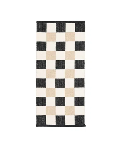Pappelina Pix Rug, 27 X 63 In Black