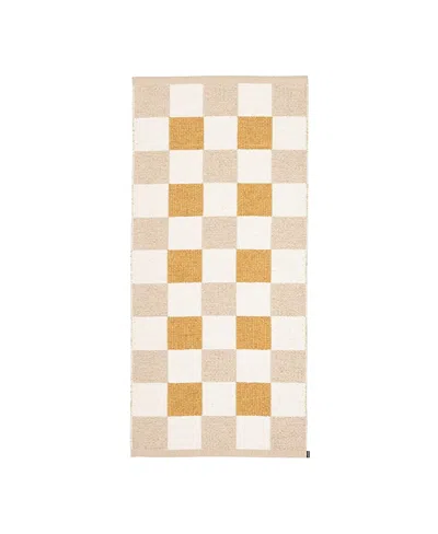 Pappelina Pix Rug, 27 X 63 In Neutral