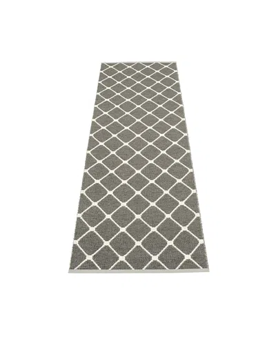 Pappelina Rex Rug, 27 X 96 In Gray