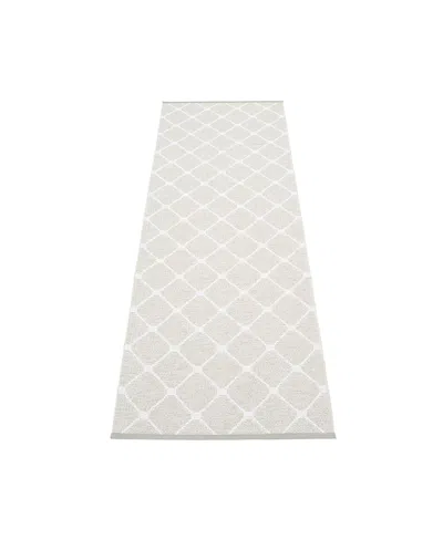 Pappelina Rex Rug, 27 X 96 In Gray