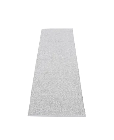 Pappelina Svea Rug, 27 X 126 In Gray