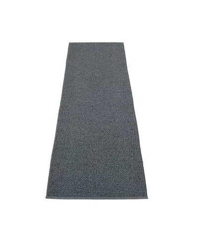 Pappelina Svea Rug, 27 X 96 In Black