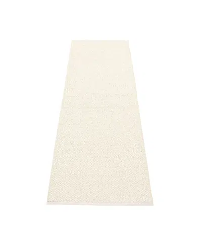 Pappelina Svea Rug, 27 X 96 In White