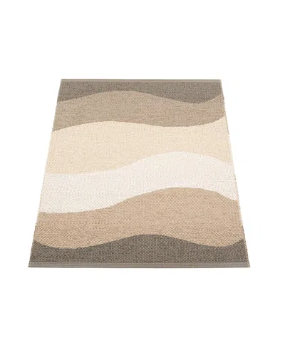 Pappelina Urvi Rug, 2'3" X 3'3" In Brown