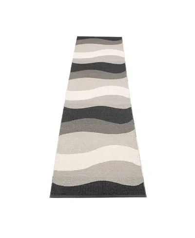 Pappelina Urvi Rug, 2'3" X 9'9" In Gray