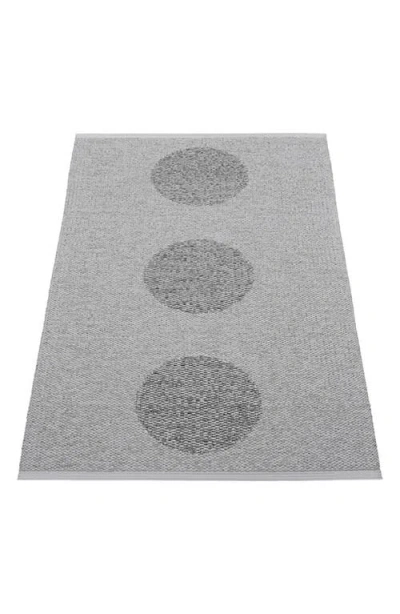 Pappelina Vera 2.0 Indoor/outdoor Rug In Grey Tones