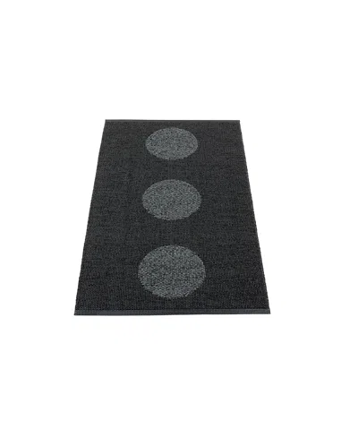 Pappelina Vera 2.0 Rug, 2'3 X 4'0 In Black