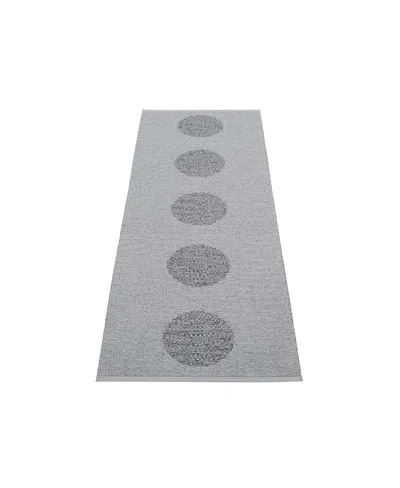 Pappelina Vera 2.0 Rug, 2'3" X 6'6" In Gray