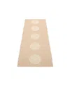Pappelina Vera 2.0 Rug, 2'3" X 6'6" In Brown