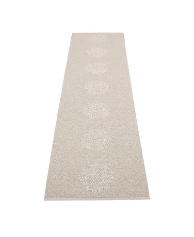 Pappelina Vera 2.0 Rug, 2'3" X 9'0" In Neutral