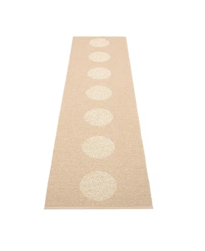 Pappelina Vera 2.0 Rug, 2'3" X 9'0" In Brown