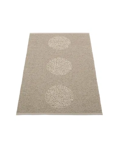 Pappelina Vera Rug, 2'3 X 4'0 In Brown