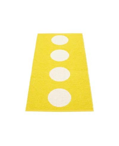 Pappelina Vera Rug, 2'3 X 5'0 In Yellow