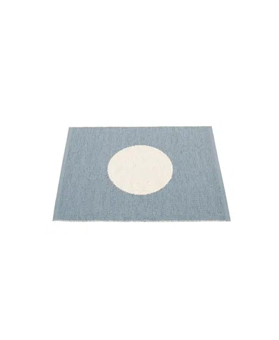 Pappelina Vera Small One Rug, 2'3" X 3'0" In Blue
