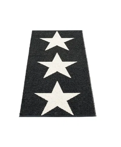 Pappelina Vggo One Rug In Black