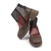 Papucei Lizzie Boot In Kaki In Multi